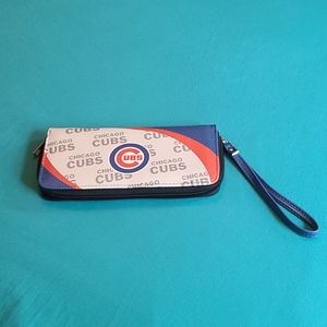 Chicago Cubs wristlet wallet